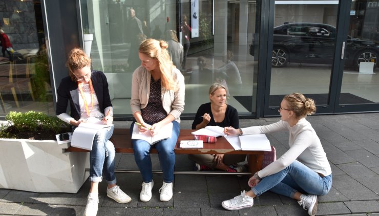 Intensieve gesprekken tijdens Get Real!